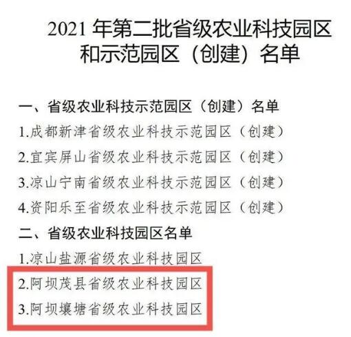 科技賦能鄉(xiāng)村振興！四川新一批省級(jí)農(nóng)業(yè)科技園區(qū)出爐